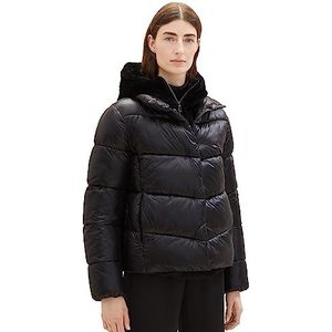 TOM TAILOR Dames 1037566 jas, 14482-Deep Black, M, 14482 - Deep Black, M