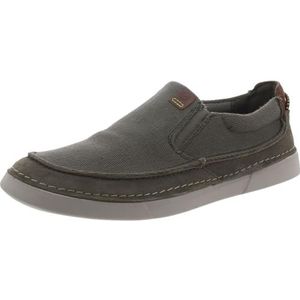 Clarks Gereld Step Sneaker voor heren, Olijf Combi, 42 EU