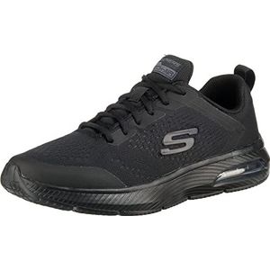 Skechers Heren 52559-BBK_42,5 Low-Top Sneakers, zwart, 10 UK, Zwart, 45 EU