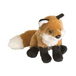 Wild Republic Cuddlekins Eco Mini Red Fox, knuffeldier, 8 inch, pluche speelgoed, vulling is gesponnen gerecyclede waterflessen, milieuvriendelijk