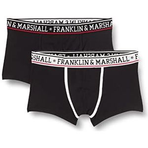 FRANKLIN & MARSHALL Boxershorts-I101291 Zwart/Wit/Rood L