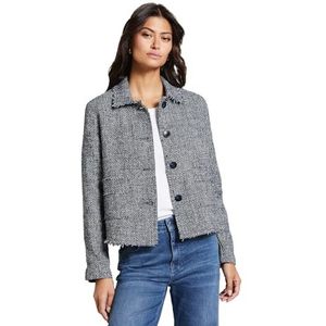 bugatti - W4074-45829 - Damesjas - Marineblauw - Krullend Jack