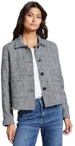 bugatti - W4074-45829 - Damesjas - Marineblauw - Krullend Jack