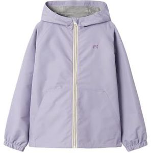 NAME IT - Tussenseizoen Jas - Jack - Met Capuchon - Lange Mouwen - Kangoeroezak