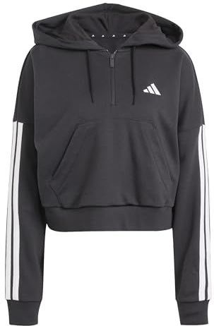 adidas - Essentials 3 Stripes - Hoodie - Zwart