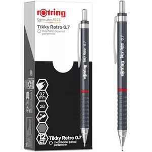 ROtring Tikky Pastel Vulpotlood 0,5 Mm – Zeeblauw, Met 12 HB Vulstiften, Comfort Grip, Navulbaar