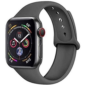Style Design Apple Watch siliconen armband, donkergrijs, M/L , 40/42mm