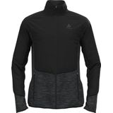 Odlo - Run Easy Warm - Hybride Jas - Zwart - Voor Hardlopers bij Koud Weer