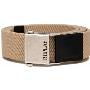 Replay Heren AM2545 riem, 008 beige, 95, 008 Beige, 95