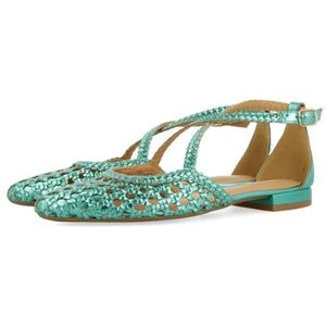 Gioseppo - Leskovic - Ballerina's - Beige - Wallabee-stijl