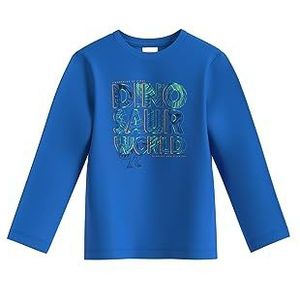 s.Oliver Junior Jongens T-shirt met lange mouwen, blauw, 92 cm