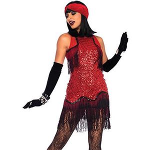 Leg Avenue Gatsby Girl Kostüm, burgundy, Größe: X-Large (EUR 42)