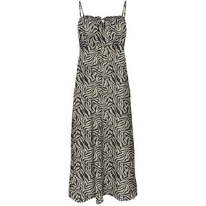 ONLY Onlnelly Life Alexa Midi Dress Noos Ptm midi-jurk voor dames, beige, XL