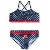 Playshoes Meisjes UV-bescherming bikini badpak zwempak badkleding, Hartje, 134/140 cm