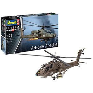 1:72 Revell 03824 AH-64A Apache Heli Plastic Modelbouwpakket