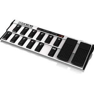 Behringer FCB1010 Ultra-flexibele MIDI-voetcontroller met 2 expressiepedalen en MIDI-merge-functie