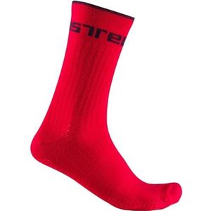 CASTELLI 4521552-642 herensokken afstand 20 sokken POMPEIAN RED maat L/XL