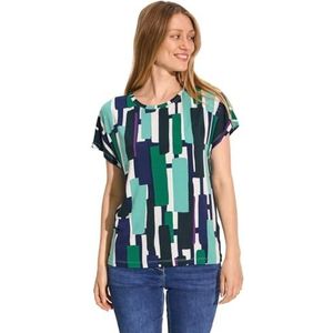 Bedrukt T-shirt, fir green, XS