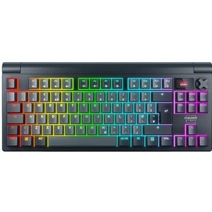 CHERRY XTRFY MX 8.3 TKL Wireless, Gaming Toetsenbord Zonder Numeriek Toetsenblok, UK Indeling (QWERTY), Hot Swappable MX2A RED Switches, Starfall Grey