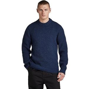 G-STAR RAW Chunky R Knit, Blauw (Rank Blue D23536-d170-868), M