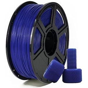 Flashforge ASA filament 1,75 mm, filamenten voor 3D-printers, 1 kg, spoel, maatnauwkeurigheid +/- 0,02 mm, hoge uv-bestendigheid (blauw, ASA)
