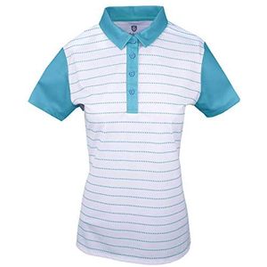 Island Green Vrouwen Golf Dames Contrast Mouw Ademend Vocht Wicking Flexibele Polo Shirt Polo Shirt