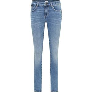 MUSTANG Dames Style Quincy Skinny Jeans, Medium Blauw 402, 27W / 30L, middenblauw 402, 27W x 30L