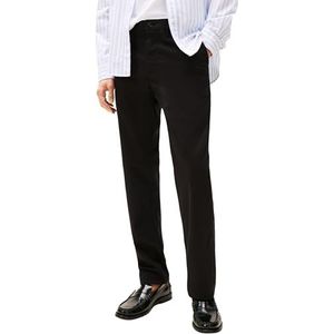 Tommy Hilfiger Denton Chino 1985 Pima Cotton Geweven Broek heren,Zwart,36W / 29L