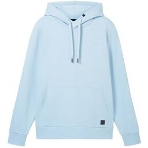 TOM TAILOR Sweatshirt voor heren, 36812 - Hemelsblauw Melange, L