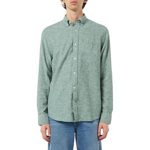 GANT - Overhemd - Woody Green - Katoen en Linnen
