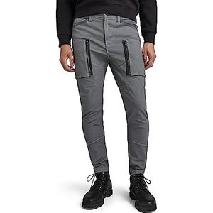 G-STAR Raw Zip Pkt 3D Skinny Cargo Broek voor heren, grijs (Axis D21975-d504-5781), 28W / 30L