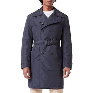 United Colors of Benetton SPOLVERINO 2PEZUN01N regenjas, donkerblauw 016, 60 heren