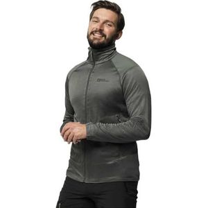 Jack Wolfskin Kammweg Jas, Gecko Green, S Heren, Gecko-groen, S