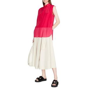 Sisley Womens mouwloos 5PCZLQ04O Shirt, Fuchsia 39C, XS, fuchsia 39c, XS