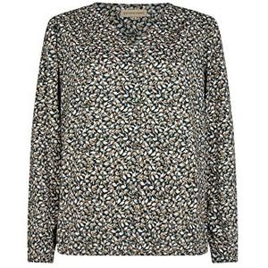 SOYACONCEPT - Sc-Felicity AOP - Blouse - Slate Combi