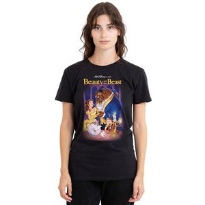 Beauty And The Beast Belle Beast Cover dames T-shirt, zwart, medium, Zwart, M