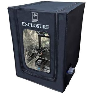 3D-printerbehuizing voor Creality Ender 3/ Ender 3 Pro/Ender 3 V2-brandwerende en stofdichte tent Constante temperatuur beschermhoes voor Anycubic Elegoo 3D-printers 25,5 inch × 8,5 inch × 11,5 inch