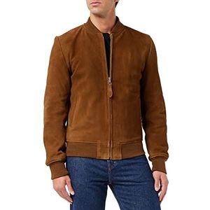 Schott Nyc Leren jas voor heren, bruin (Rust Rust), 3XL