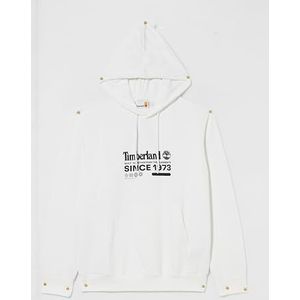 Timberland Graphic Hoodie WHITE Maat S, wit, S