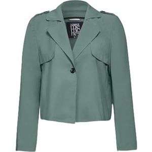 STREET ONE Dames A212210 korte trenchcoat, Seafoam Green, Regular, Seafoam Green., One Size