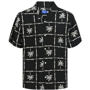 Jorluke Ocean Resort Shirt SS, zwart, XXL