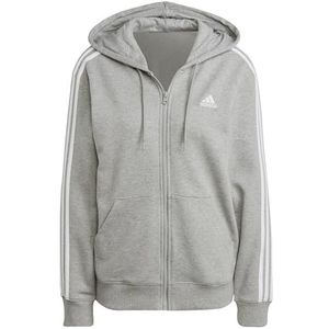 adidas Top met capuchon voor dames Medium Grijs Hei L