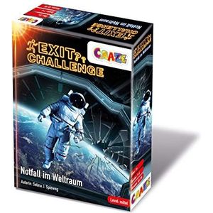CRAZE EXIT Challenge Emergency in Space Escape Game voor kinderen van 8 tot 6 spelers-Duitse versie, 29343
