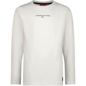Vingino Jongens Jized T-shirt, echt wit, 4 Jaar