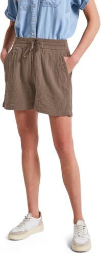 Street One Dames mousseline shorts, Mute Mocha, 42W