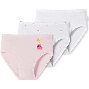 Schiesser meisjes ondergoed, Roze wit bedrukt, 92 cm