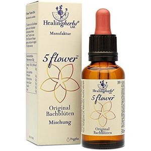 Healing Herbs Bachblüten 5 bloemdruppels, 30 ml.