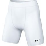 Nike Dames Broek W Nk Df Strike Np Short, Wit/Zwart, DH8327-100, XS