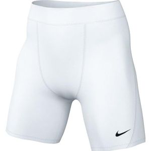 Nike Dames Broek W Nk Df Strike Np Short, Wit/Zwart, DH8327-100, XS