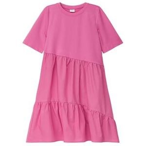 s.Oliver Junior Girl's Midi Stuffjurk, roze, 170, roze, 170 cm